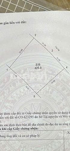 Chính chủ bán đất biệt thự KĐT Hà Phong-Mê Linh  DT:425m2,mặt tiền 22m