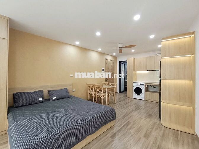 CHO THUÊ CĂN HỘ STUDIO BAN CÔNG FULL ĐỒ NGAY VINCOM TRẦN DUY HƯNG