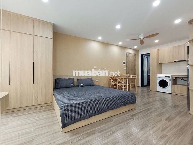 CHO THUÊ CĂN HỘ STUDIO BAN CÔNG FULL ĐỒ NGAY VINCOM TRẦN DUY HƯNG