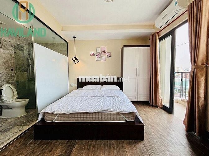 CHO THUÊ CĂN HỘ FULL NỘI THẤT CÓ BAN CÔNG NGAY TRUNG TÂM TIỆN NGHI