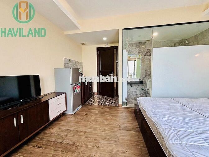 CHO THUÊ CĂN HỘ FULL NỘI THẤT CÓ BAN CÔNG NGAY TRUNG TÂM TIỆN NGHI