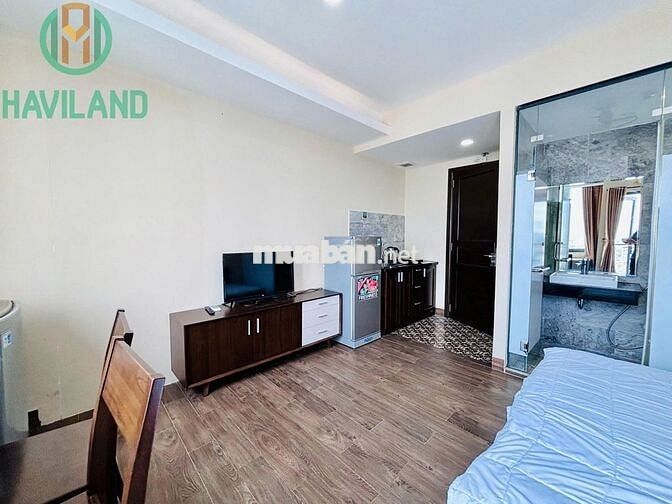 CHO THUÊ CĂN HỘ FULL NỘI THẤT CÓ BAN CÔNG NGAY TRUNG TÂM TIỆN NGHI