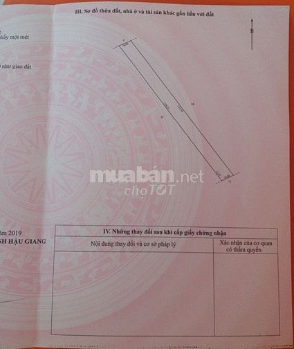 Đất thổ vườn Phường 3 TP Vị Thanh