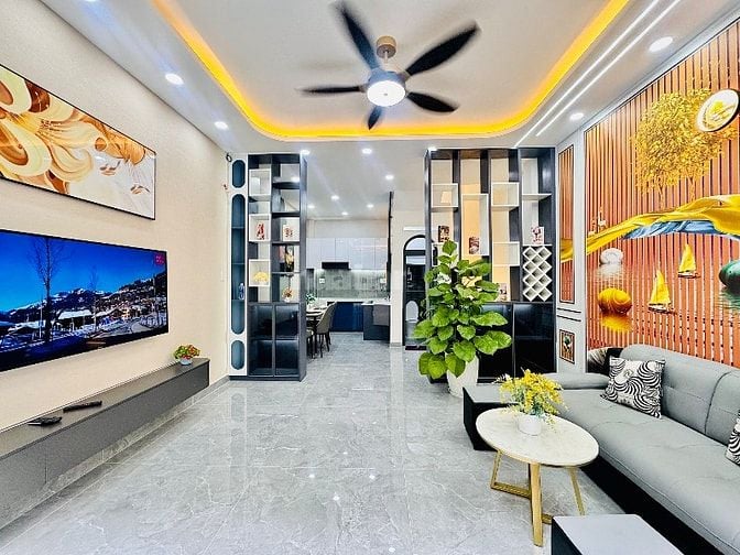 NHÀ XÂY MỚI KHU PHÂN LÔ PHẠM VĂN CHIÊU - GÒ VẤP 