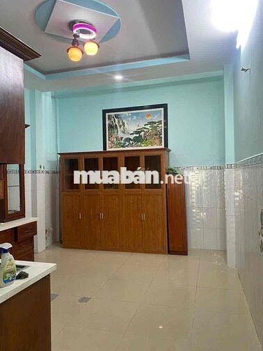 Nhà 4x18 hẻm xe hoi 1 trục bờ kè