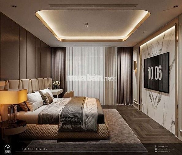 Biệt thự 8m x 20m. 3 tầng Full Nội thất xịn Hẻm nhựa 8m Tô Ký Sát Q12