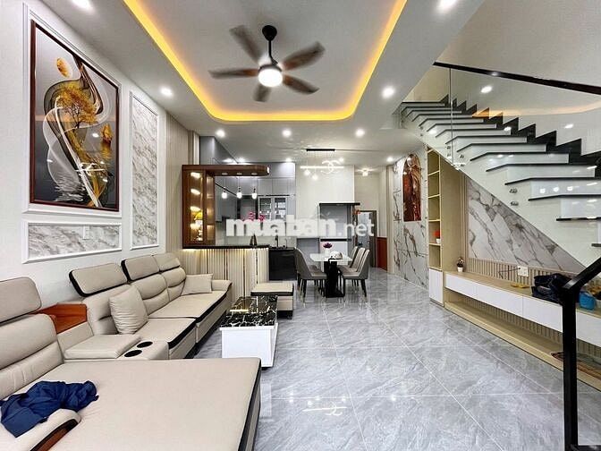 NHÀ LẦU MỚI XÂY - TẶNG 2 CHỈ VÀNG + NỘI THẤT 30 TRIỆU NGAY TP.BIÊN HÒA