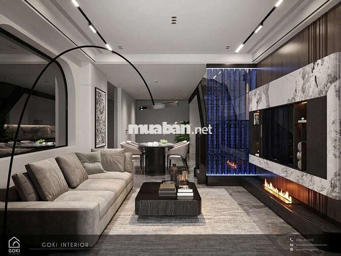 Biệt thự 8m x 20m. 3 tầng Full Nội thất xịn Hẻm nhựa 8m Tô Ký Sát Q12