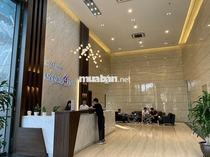 Cho thuê căn hộ Mỹ Đình Pearl, Mễ Trì 80m2 2PN đồ cơ bản giá 14,5tr/th