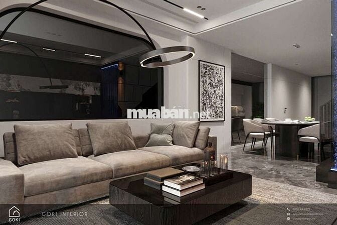 Biệt thự 8m x 20m. 3 tầng Full Nội thất xịn Hẻm nhựa 8m Tô Ký Sát Q12