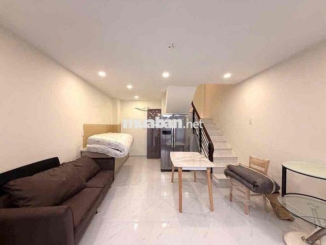 Nhà Bình Thạnh 50m2, hẻm xe hơi, 4 tầng 5PN dòng tiền 30tr/tháng, mới