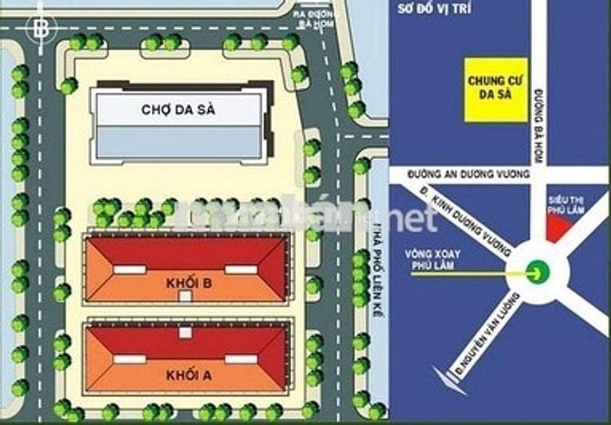 Căn hộ Da Sà toạ lạc tại đường Tỉnh Lộ 10, P. BTD B, 2PN, 2WC, 60m2