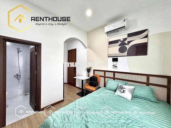 STUDIO - MỚI XÂY NEW - FULL NỘI THẤT - TÁCH BẾP - MÁY GIẶT RIÊNG