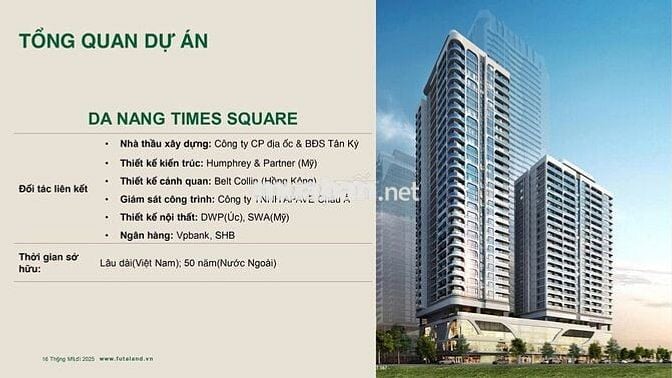 TIMES SQUARE CƠ HỘI ĐẦU TƯ SINH LỜI - HỖ TRỢ VAY NGÂN HÀNG 80%