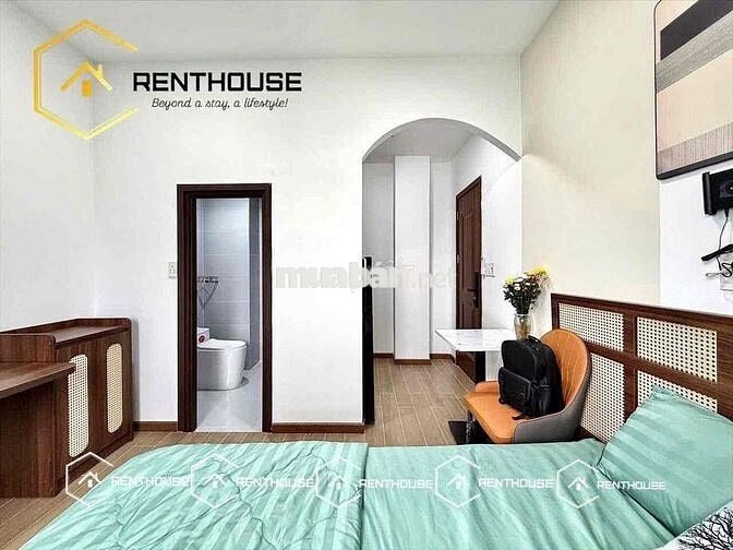 STUDIO - MỚI XÂY NEW - FULL NỘI THẤT - TÁCH BẾP - MÁY GIẶT RIÊNG