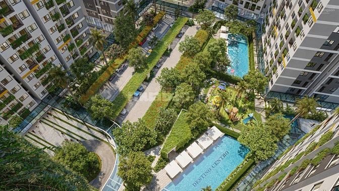 Chỉ TT 30% Ký HĐMB Căn Hộ 1PN 1WC - Destino Centro Mặt Tiền QL1A 