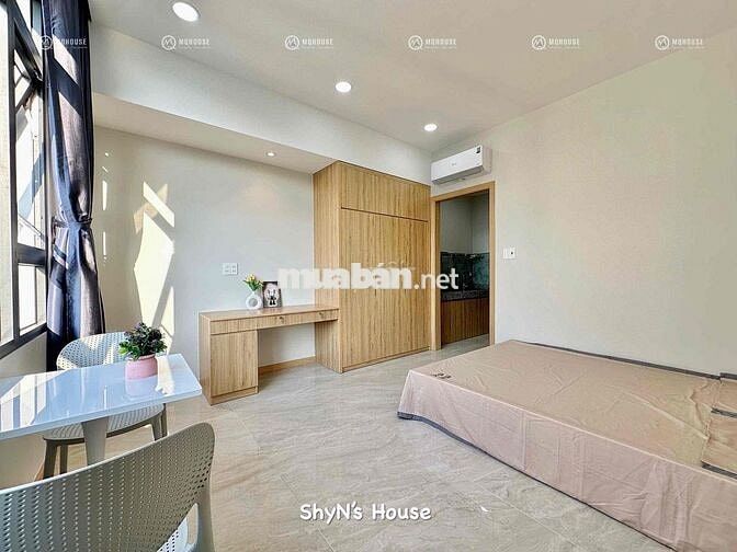 1PN cửa sổ trời, máy giặt riêng, full NT mới ngay ETown Cộng Hoà