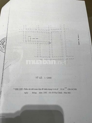 ĐẤT CẦN BÁN Địa chỉ: Số 38 Đường Số 3A , P. Bình Trị Đông B, Q. BT