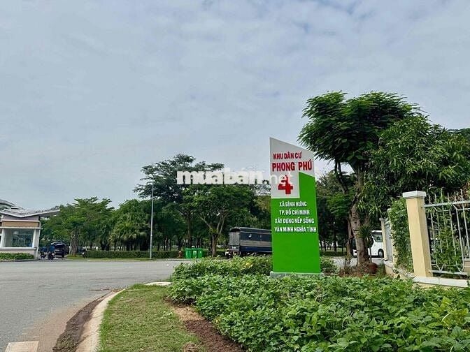Bán đất nền nhà phố KDC Phong Phú 4 (Khang Điền). Giá từ 55tr/m2