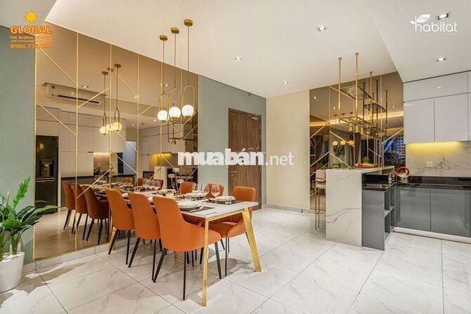 Độc quyền giỏ hàng rẻ nhất 2PN 2.3 - 2.7 tỷ 3PN 3.4 tỷ The Habitat