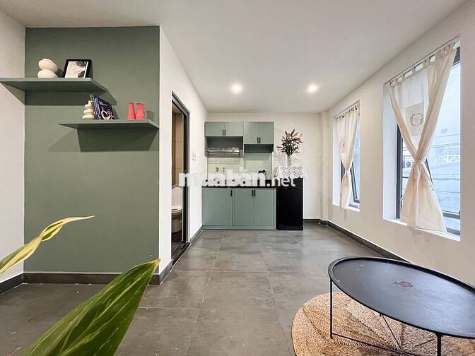 STUDIO 1PN 1PK 60M2 FULL NỘI THẤT NGUYỄN KIỆM SÁT VÁCH BỆNH VIỆN 175