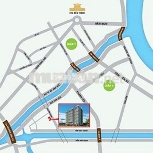 Cho thuê CH Galaxy 9, Nguyễn Khoái Q4  DT: 49m2 , 1PN, 1 WC. Giá 14tr