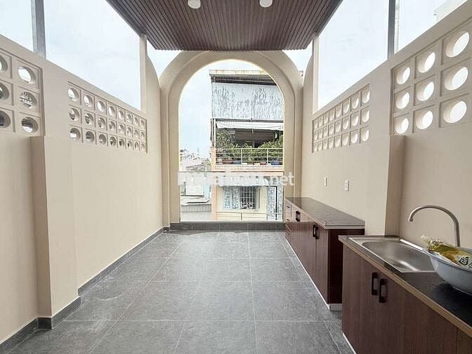 SIÊU PHẨM HẺM OTO 5M LÊ ĐỨC THỌ CHỈ 7.1 TỶ SHR 4 TẦNG 6PN