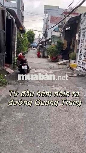 Nhà phố đường Quang Trung PVC 32m2 ngay chủ
