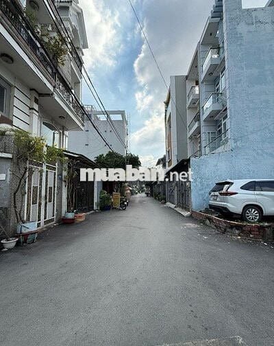 Lô đất hẻm rộng 5 mét ô tô quay đầu, 4x25 m2, chỉ 7 tỉ