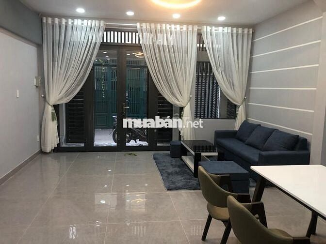 Bán nhà đường Nơ Trang Long, Bình Thạnh, nhà sạch đẹp, đầy đủ nội thất