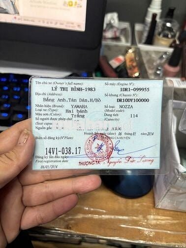 Nozza Limited 2014 Fi đời cao , trắng, gtdd nổ êm