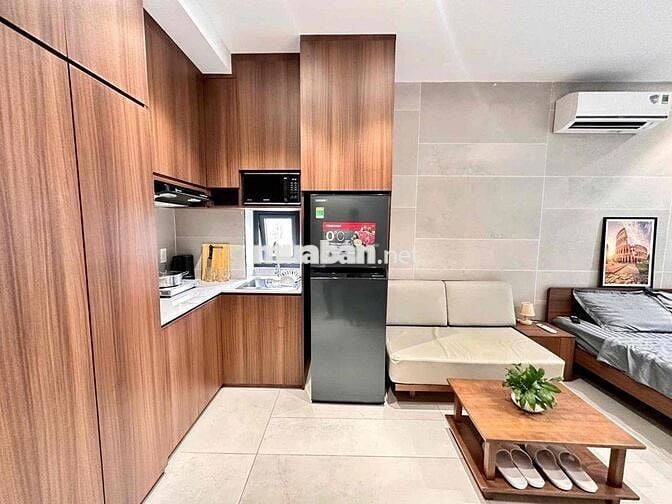 🌹CÓ THỂ VÀO LIỀN, CĂN HỘ STUDIO BANCOL FULL_NỘI THẤT GỖ CAO CẤP