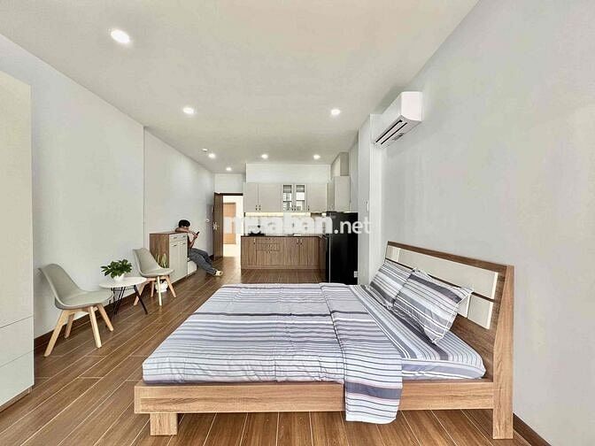 🌹CHO THUÊ CĂN HỘ STUDIO CÓ BẢO VỆ FULL_NỘI THẤT THANG MÁY, HẦM XE