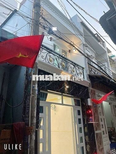 Nhà cho Gia đình nhỏ Giáp Lê Văn Quới Hẻm xe Hơi 2PN giá 3,75ty