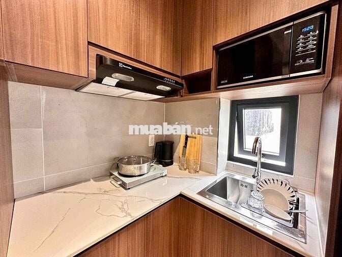 🌹CÓ THỂ VÀO LIỀN, CĂN HỘ STUDIO BANCOL FULL_NỘI THẤT GỖ CAO CẤP