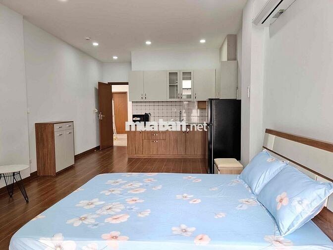 🌹CHO THUÊ CĂN HỘ STUDIO CÓ BẢO VỆ FULL_NỘI THẤT THANG MÁY, HẦM XE