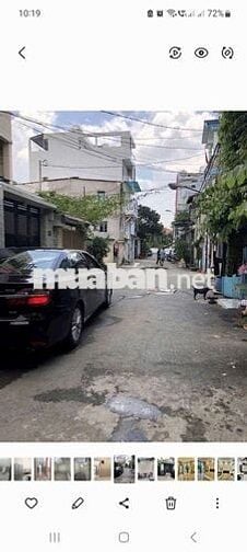 Nhà 5.5x25 Trần Bá Giao P5 Hẻm xe hơi đậu cửa.