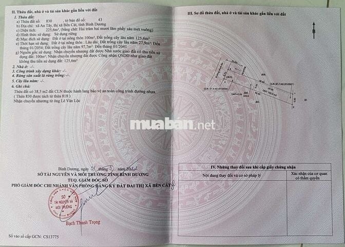 Bán nhà riêng tại phường Tây nam