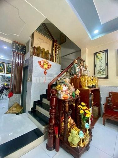 Bán nhà MT trần Văn danh p13, ngày cửa ngõ nhà ga t3 dt 4x24m 2 lầu st