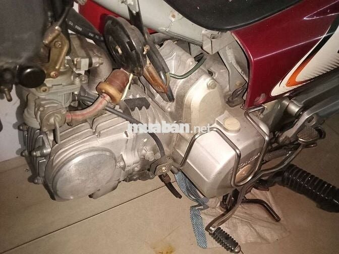 Xe wave alpha 100 lốc trắng hãng Honda