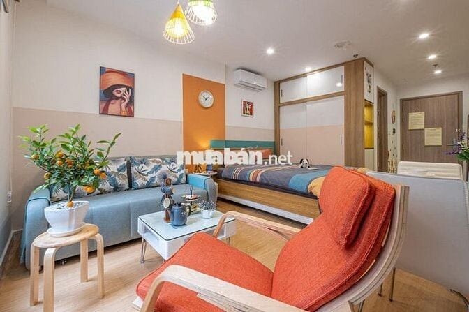 CẦN TIỀN BÁN GẤP CĂN STUDIO FULL NỘI THẤT VIEW THOÁNG GIÁ 2 TỶ290TR OP