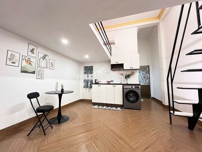 Duplex máy giặt riêng ở được 4 người 4 xe Tô Hiến Thành Quận 10