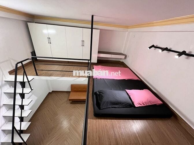 Duplex máy giặt riêng ở được 4 người 4 xe Tô Hiến Thành Quận 10