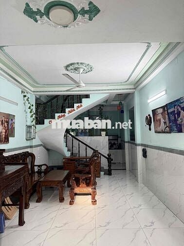 Cho thuê nhà đường Trần Thị Cát - Bà điểm full nội thất