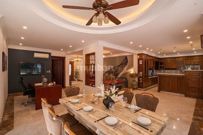 CHO THUÊ VILLA VIEW SÔNG SIÊU ĐẸP 7 PN, SÂN VƯỜN HỒ BƠI, KARAOKE QUẬN 