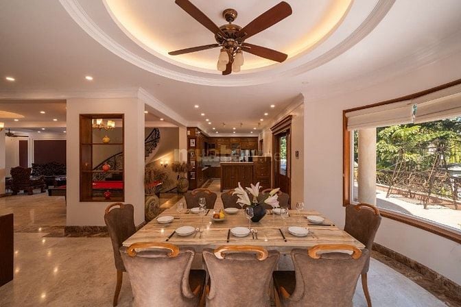 CHO THUÊ VILLA VIEW SÔNG SIÊU ĐẸP 7 PN, SÂN VƯỜN HỒ BƠI, KARAOKE QUẬN 