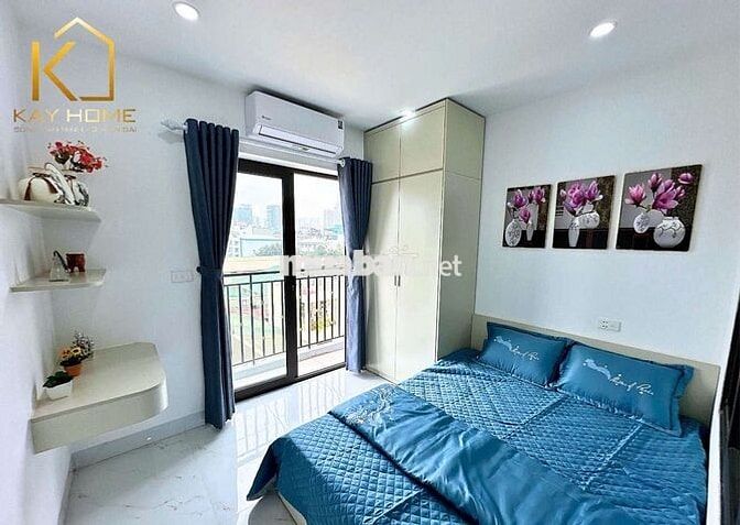 Siêu phẩm CCMN 1n1k 35m2 Xịn sò. Full đồ, ban công thoáng tại Cự Lộc