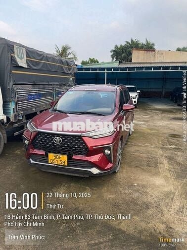 Jupiter phát mại Toyota Veloz đời 2023 Odo 17 vạn