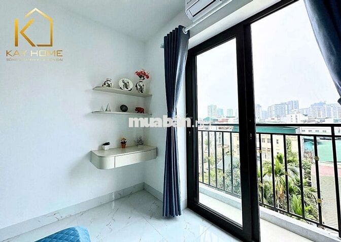 Siêu phẩm CCMN 1n1k 35m2 Xịn sò. Full đồ, ban công thoáng tại Cự Lộc