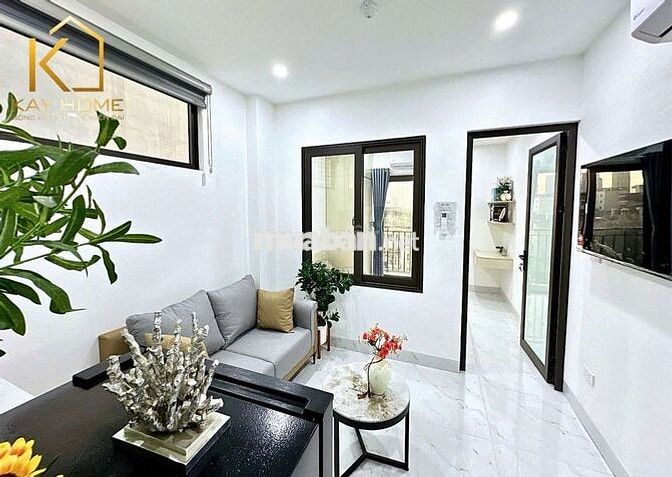 Siêu phẩm CCMN 1n1k 35m2 Xịn sò. Full đồ, ban công thoáng tại Cự Lộc